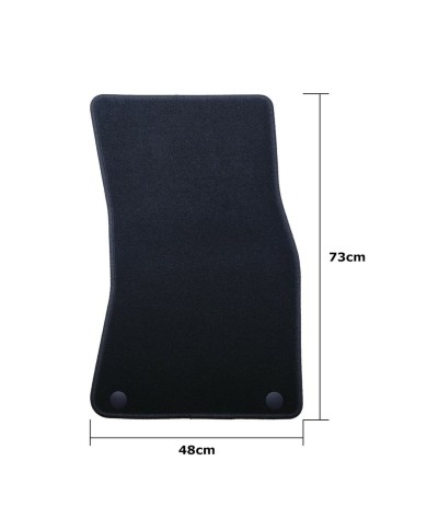 Set di Tappetini per Auto OCC Motorsport OCCBW0014 Bmw E64 Serie 6 Cabrio 5 Pezzi