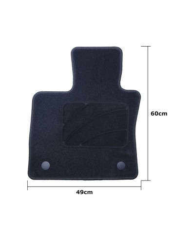 Set di Tappetini per Auto OCC Motorsport OCCBW0017 Bmw E71 X6 5 Pezzi