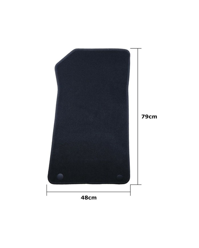 Set di Tappetini per Auto OCC Motorsport OCCBW0024 Bmw E88 Serie 1 Cabrio 5 Pezzi