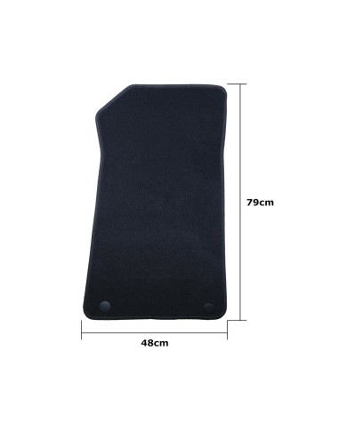 Set di Tappetini per Auto OCC Motorsport OCCBW0024 Bmw E88 Serie 1 Cabrio 5 Pezzi