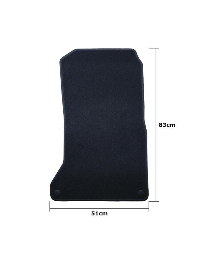 Set di Tappetini per Auto OCC Motorsport OCCBW0030 Bmw F01 Serie 7 Corto 5 Pezzi