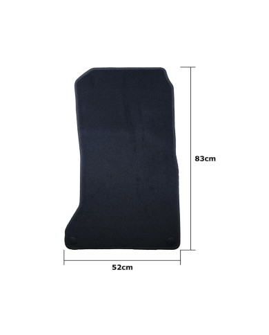 Set di Tappetini per Auto OCC Motorsport OCCBW0031 Bmw F02 Serie 7 Largo 5 Pezzi