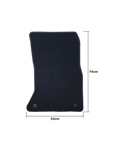 Set di Tappetini per Auto OCC Motorsport OCCBW0033 Bmw F07 Serie 5 Gt 5 Pezzi