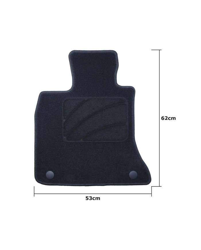 Set di Tappetini per Auto OCC Motorsport OCCBW0033 Bmw F07 Serie 5 Gt 5 Pezzi