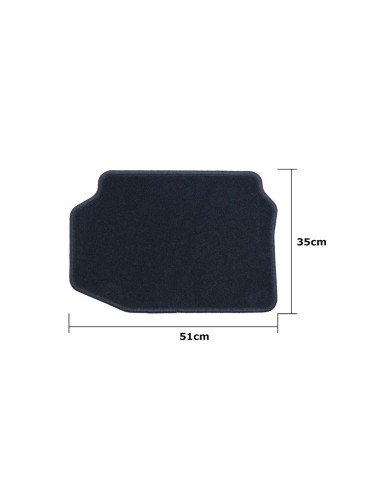 Set di Tappetini per Auto OCC Motorsport OCCBW0035 Bmw F10 Serie 5 Sedan 5 Pezzi Set di Tappetini per Auto OCC Motorsport OCCBW0035 Bmw F10 Serie 5 Sedan 5 Pezzi