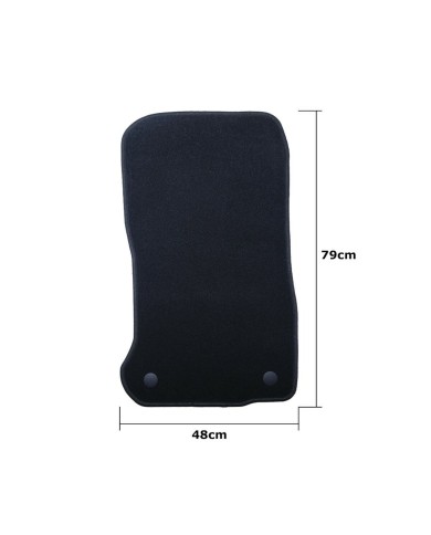 Set di Tappetini per Auto OCC Motorsport OCCBW0039 Bmw F12 Serie 6 Cabrio 5 Pezzi