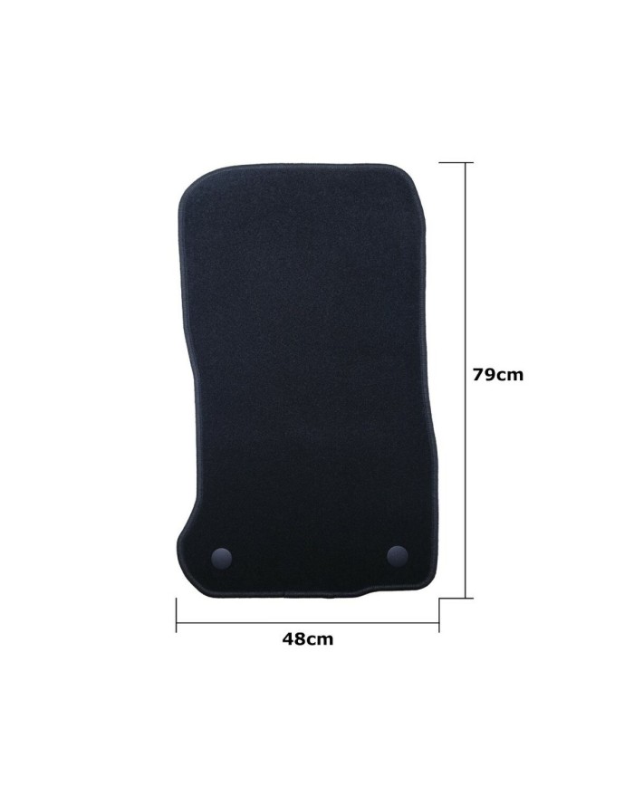 Set di Tappetini per Auto OCC Motorsport OCCBW0039 Bmw F12 Serie 6 Cabrio 5 Pezzi