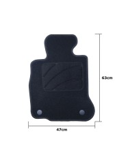 Set di Tappetini per Auto OCC Motorsport OCCBW0040 Bmw F13 Serie 6 Coupe 5 Pezzi