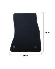 Set di Tappetini per Auto OCC Motorsport OCCBW0041 Bmw F15 X5 5 Pezzi Set di Tappetini per Auto OCC Motorsport OCCBW0041 Bmw F15 X5 5 Pezzi