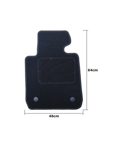 Set di Tappetini per Auto OCC Motorsport OCCBW0045 Bmw F22 Serie 2 Coupe 5 Pezzi