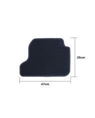 Set di Tappetini per Auto OCC Motorsport OCCBW0046 Bmw F23 Serie 2 Cabrio 5 Pezzi