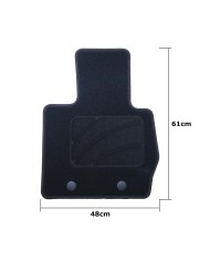 Set di Tappetini per Auto OCC Motorsport OCCBW0048 Bmw F26 X4 5 Pezzi Set di Tappetini per Auto OCC Motorsport OCCBW0048 Bmw F26 X4 5 Pezzi