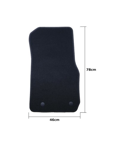 Set di Tappetini per Auto OCC Motorsport OCCBW0049 Bmw F30 Serie 3 Sedan 5 Pezzi