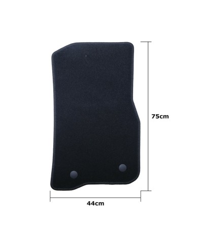 Set di Tappetini per Auto OCC Motorsport OCCBW0051 Bmw F32 Serie 4 Coupe 5 Pezzi