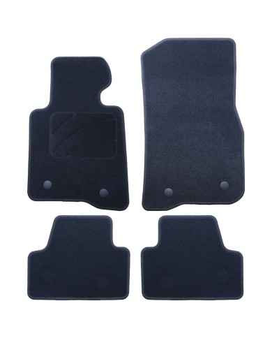 Set di Tappetini per Auto OCC Motorsport OCCBW0052 Bmw F33 Serie 4 Cabrio 5 Pezzi Set di Tappetini per Auto OCC Motorsport OCCBW0052 Bmw F33 Serie 4 Cabrio 5 Pezzi