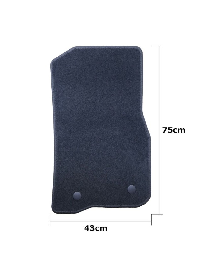 Set di Tappetini per Auto OCC Motorsport OCCBW0052 Bmw F33 Serie 4 Cabrio 5 Pezzi