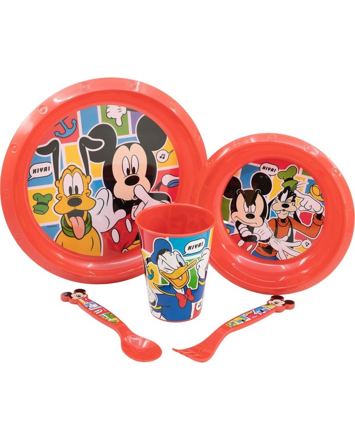 Set di Accessori per Bambini Mickey Mouse CZ11311 (5 Pezzi)