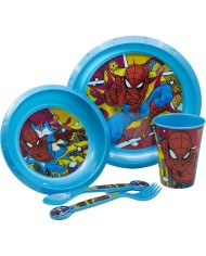 Set di Accessori per Bambini Spider-Man CZ11313 Plastica (5 Pezzi)