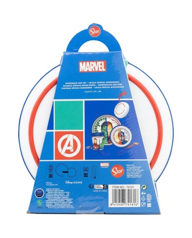 Set di Accessori per Bambini The Avengers CZ11304 Plastica (5 Pezzi) Set di Accessori per Bambini The Avengers CZ11304 Plastica (5 Pezzi)