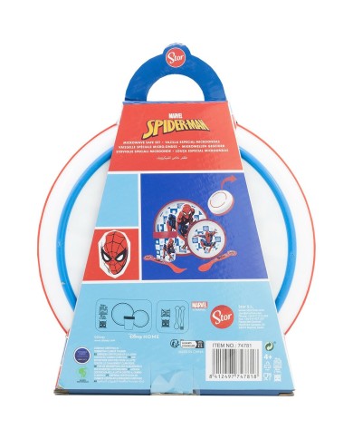 Set di Accessori per Bambini Spider-Man CZ11308 Plastica (5 Pezzi) Set di Accessori per Bambini Spider-Man CZ11308 Plastica (5 Pezzi)