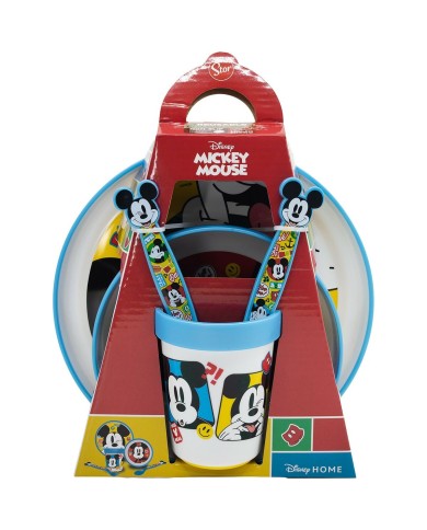 Set di Accessori per Bambini Mickey Mouse CZ11306 Plastica (5 Pezzi)