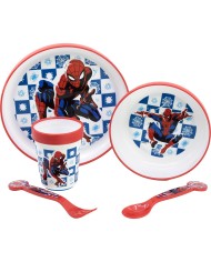 Set di Accessori per Bambini Spider-Man CZ11308 Plastica (5 Pezzi)