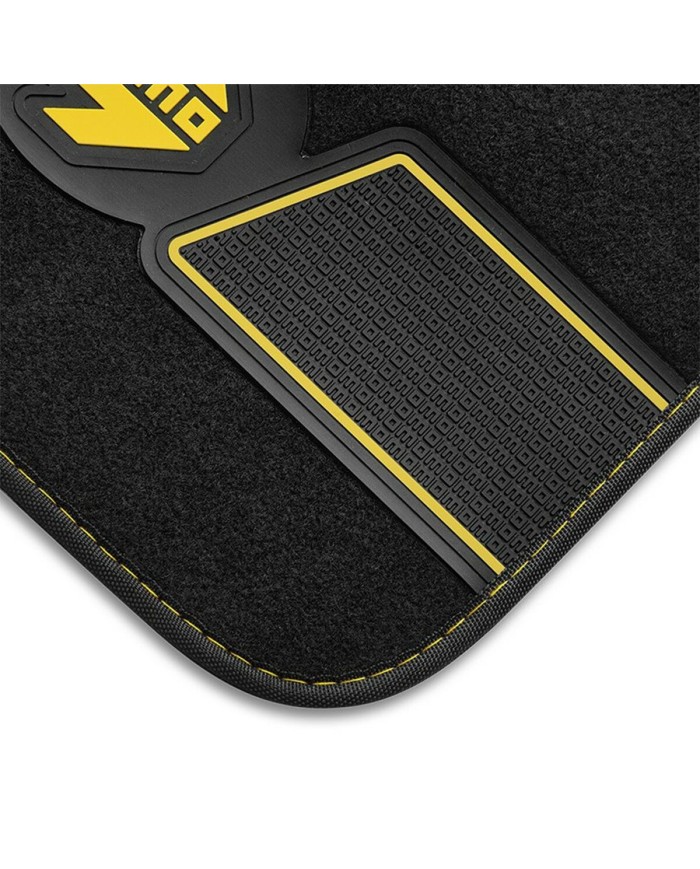 Set di Tappetini per Auto MOMO MOMLCM4FUBG Universale 4 Pezzi