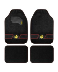 Set di Tappetini per Auto MOMO MOMLCM4FUBR Universale 4 Pezzi
