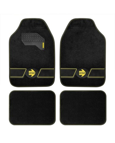Set di Tappetini per Auto MOMO MOMLCM4FUBY Universale 4 Pezzi