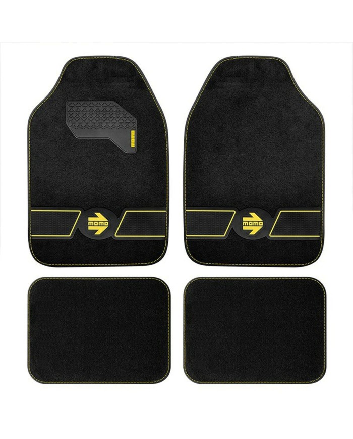 Set di Tappetini per Auto MOMO MOMLCM4FUBY Universale 4 Pezzi