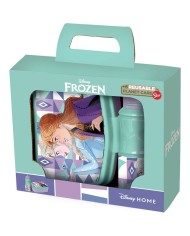 Contenitore per il pranzo con Bottiglia Frozen CZ11276 380 ml 17 cm Plastica Contenitore per il pranzo con Bottiglia Frozen CZ11276 380 ml 17 cm Plastica