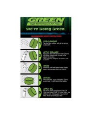 Filtro dell'aria Green Filters B61.75 Universale