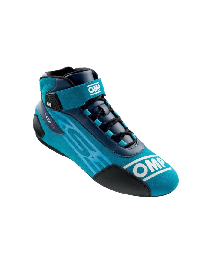 Stivali Racing OMP KART KS-3 Blu Marino Nero/Bianco 46 Stivali Racing OMP KART KS-3 Blu Marino Nero/Bianco 46