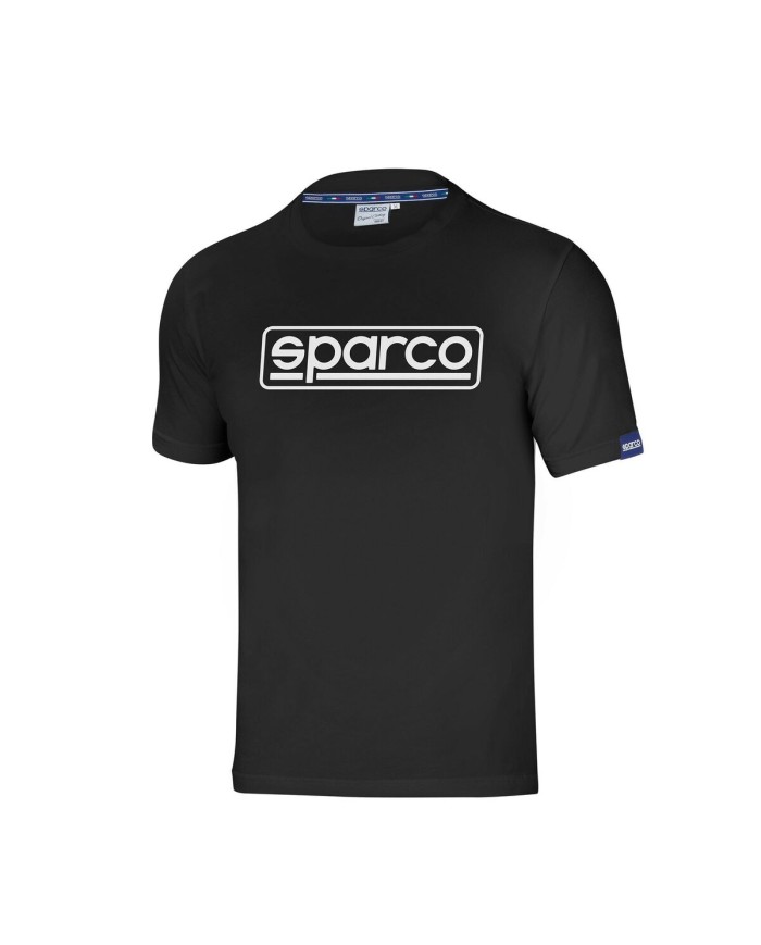 Maglia a Maniche Corte Uomo Sparco FRAME Nero