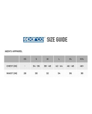 Maglia a Maniche Corte Uomo Sparco FRAME Bianco