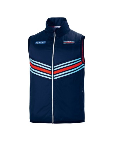 Gilet Sportivo da Uomo Sparco Martini Racing Blu scuro (XXL) Gilet Sportivo da Uomo Sparco Martini Racing Blu scuro (XXL)