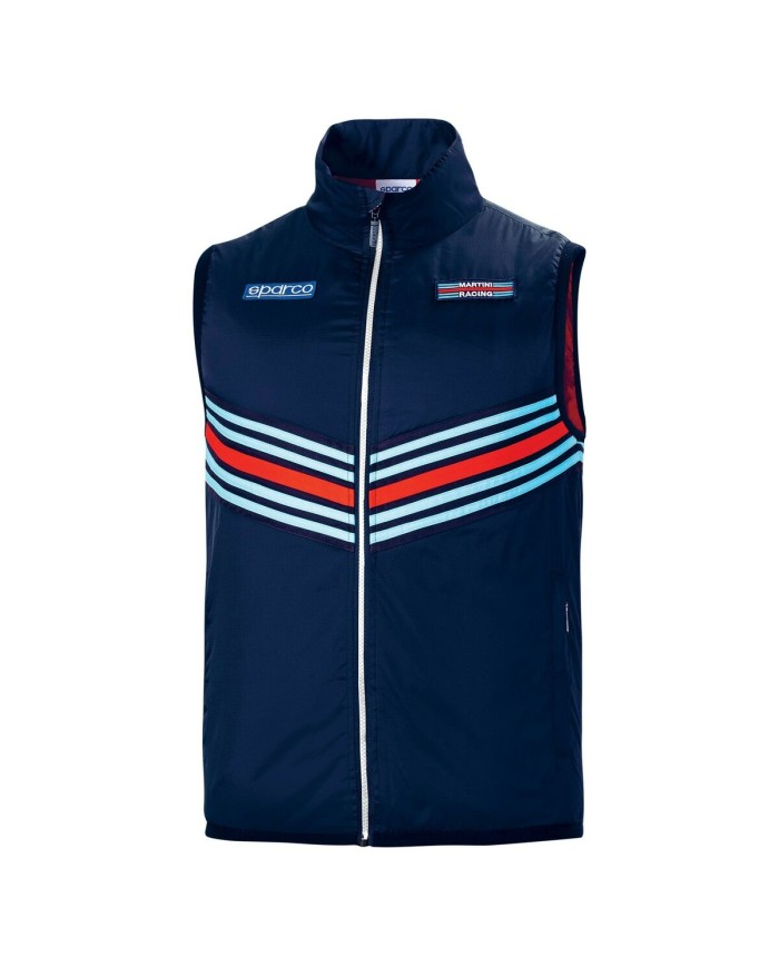 Gilet Sportivo da Uomo Sparco Martini Racing Blu scuro (XXL) Gilet Sportivo da Uomo Sparco Martini Racing Blu scuro (XXL)