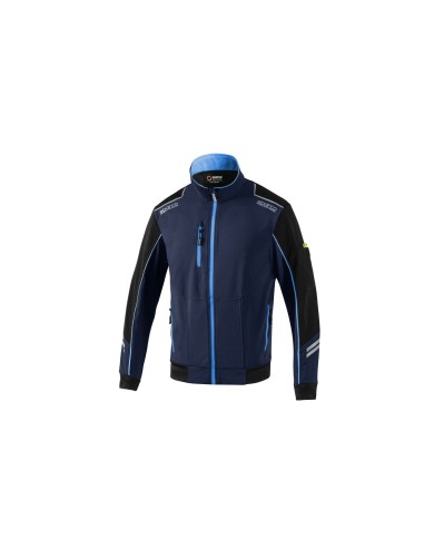 Giacca Sportiva da Uomo Sparco Tech TW Azzurro Blu scuro Giacca Sportiva da Uomo Sparco Tech TW Azzurro Blu scuro