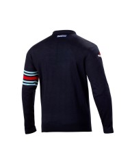 Felpa senza Cappuccio Uomo Sparco Martini Racing Blu scuro