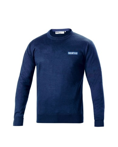 Felpa senza Cappuccio Uomo Sparco Blu scuro Felpa senza Cappuccio Uomo Sparco Blu scuro