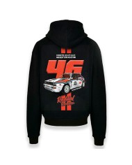 Felpa con Cappuccio Uomo Radikal Revolution WINNERS NEVER QUIT Nero