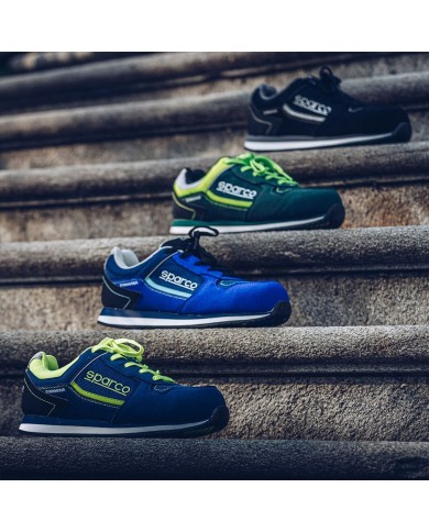 Stivali Racing Sparco GYMKHANA LANDO Azzurro Nero Stivali Racing Sparco GYMKHANA LANDO Azzurro Nero