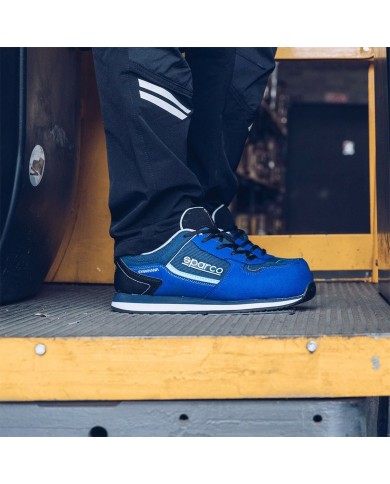 Stivali Racing Sparco GYMKHANA LANDO Azzurro Nero Stivali Racing Sparco GYMKHANA LANDO Azzurro Nero