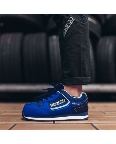 Stivali Racing Sparco GYMKHANA LANDO Azzurro Nero Stivali Racing Sparco GYMKHANA LANDO Azzurro Nero