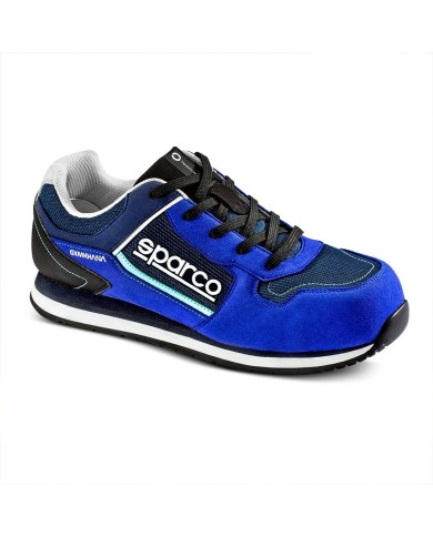 Stivali Racing Sparco GYMKHANA LANDO Azzurro Nero Stivali Racing Sparco GYMKHANA LANDO Azzurro Nero