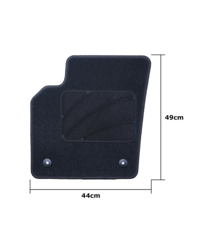 Set di Tappetini per Auto OCC Motorsport OCCVV0017 Volvo V50 5 Pezzi