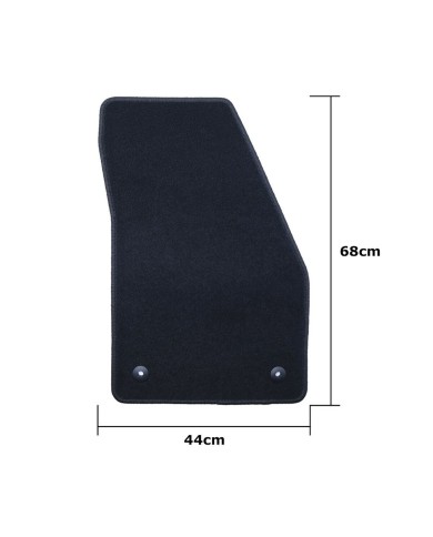 Set di Tappetini per Auto OCC Motorsport OCCVV0017 Volvo V50 5 Pezzi