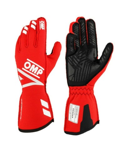 Guanti OMP ONE EVO FX Rosso XS FIA 8856-2018 Guanti OMP ONE EVO FX Rosso XS FIA 8856-2018