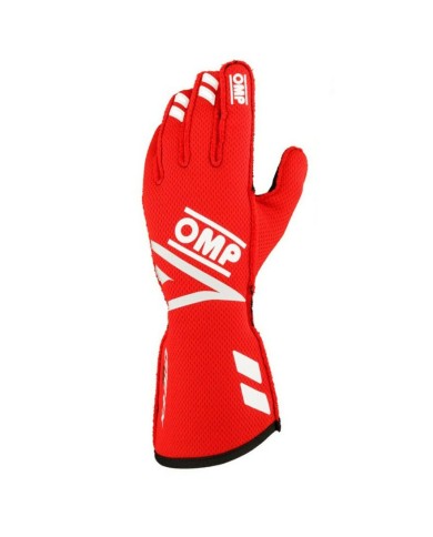 Guanti OMP ONE EVO FX Rosso XS FIA 8856-2018 Guanti OMP ONE EVO FX Rosso XS FIA 8856-2018