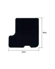 Set di Tappetini per Auto OCC Motorsport OCCDC0013BL Dacia Sandero